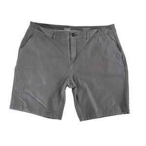 Mugsy Damens Shorts Men 42x20 Gray 9" Chino Khakis Stretch K6SNDA Casual Golf